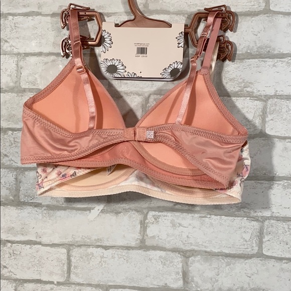 Daisy Fuentes girls 2-pack bras - Picture 4 of 5